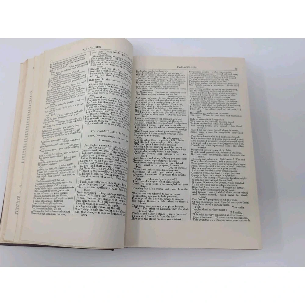 1895 - Browning's Complete Poetical Works - Cambridge Edition - Robert Browning